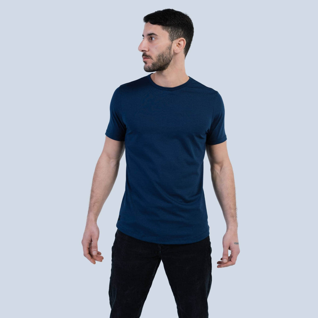 Crew Dynamic T-shirts - Egyptian Cotton Products | JK Store M / Black