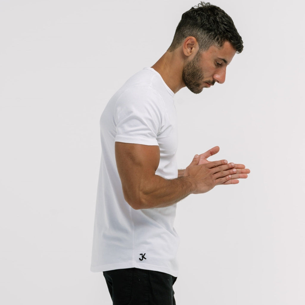 Shop White Shirt with Inside Attached T-Shirt Online – COOLCOLORS